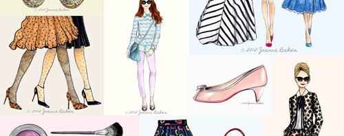Sketch Review - Fashion Illustrations by Joanna Baker