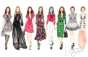 Fashion Month Part 2… | Joanna Baker : Fashion & Lifestyle Illustrations