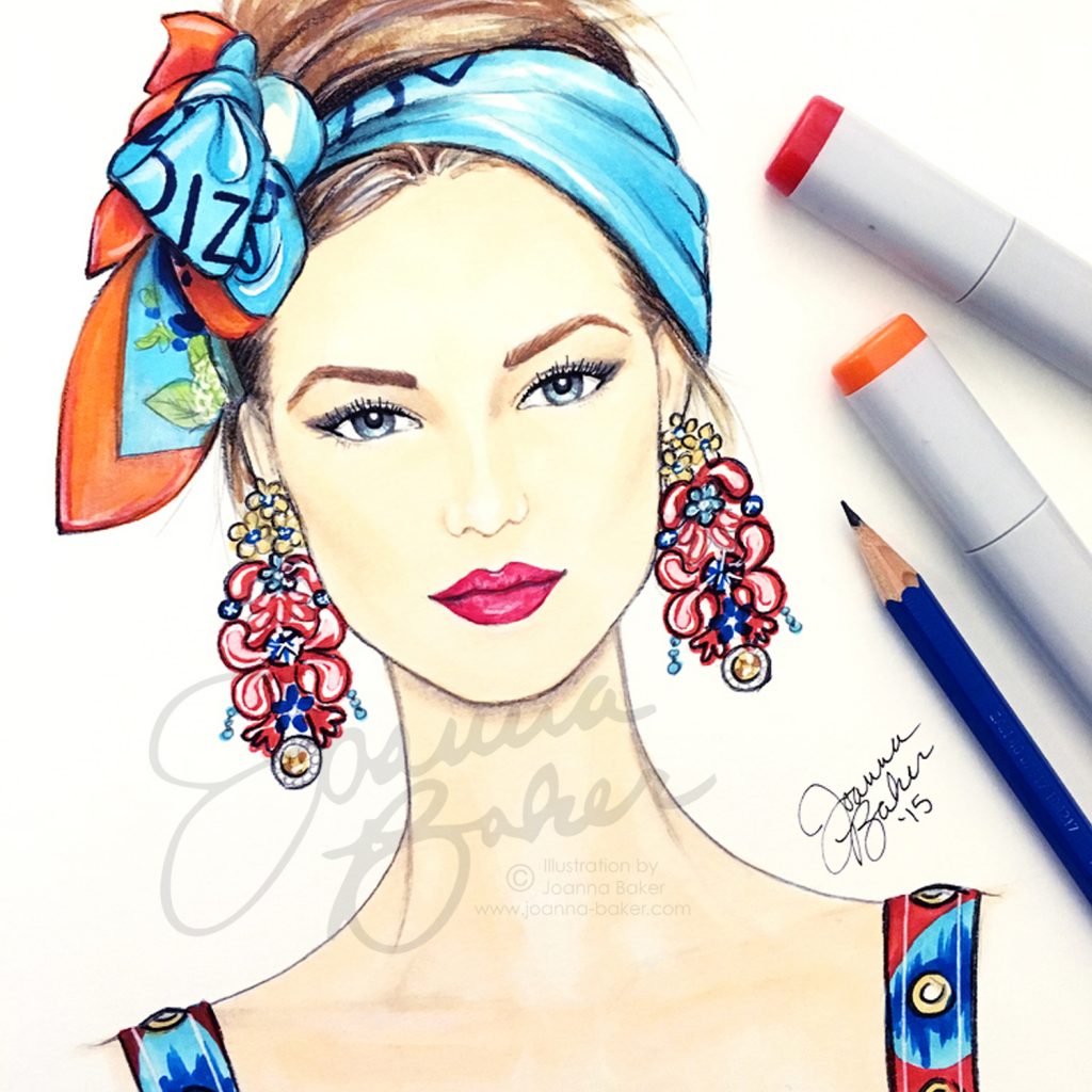 Personal Work: Inspired by Dolce & Gabbana