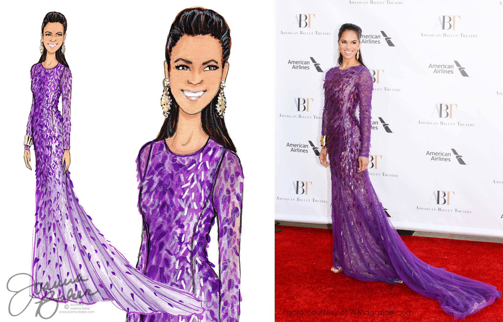 Misty Copeland at the ABT Spring Gala by Joanna Baker