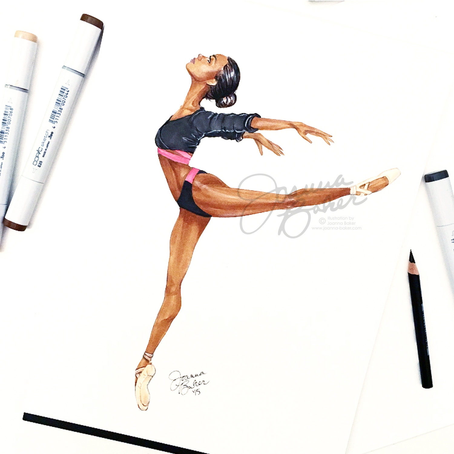 Misty Copeland by Joanna Baker