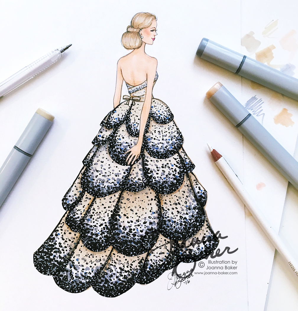 Chia sẻ 70+ về dior fashion sketch mới nhất - cdgdbentre.edu.vn