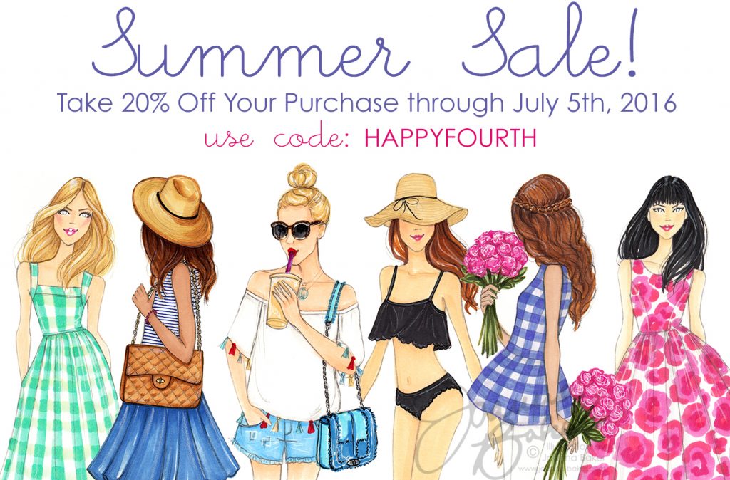 Joanna Baker Illustration: Shop the Summer Sale!!