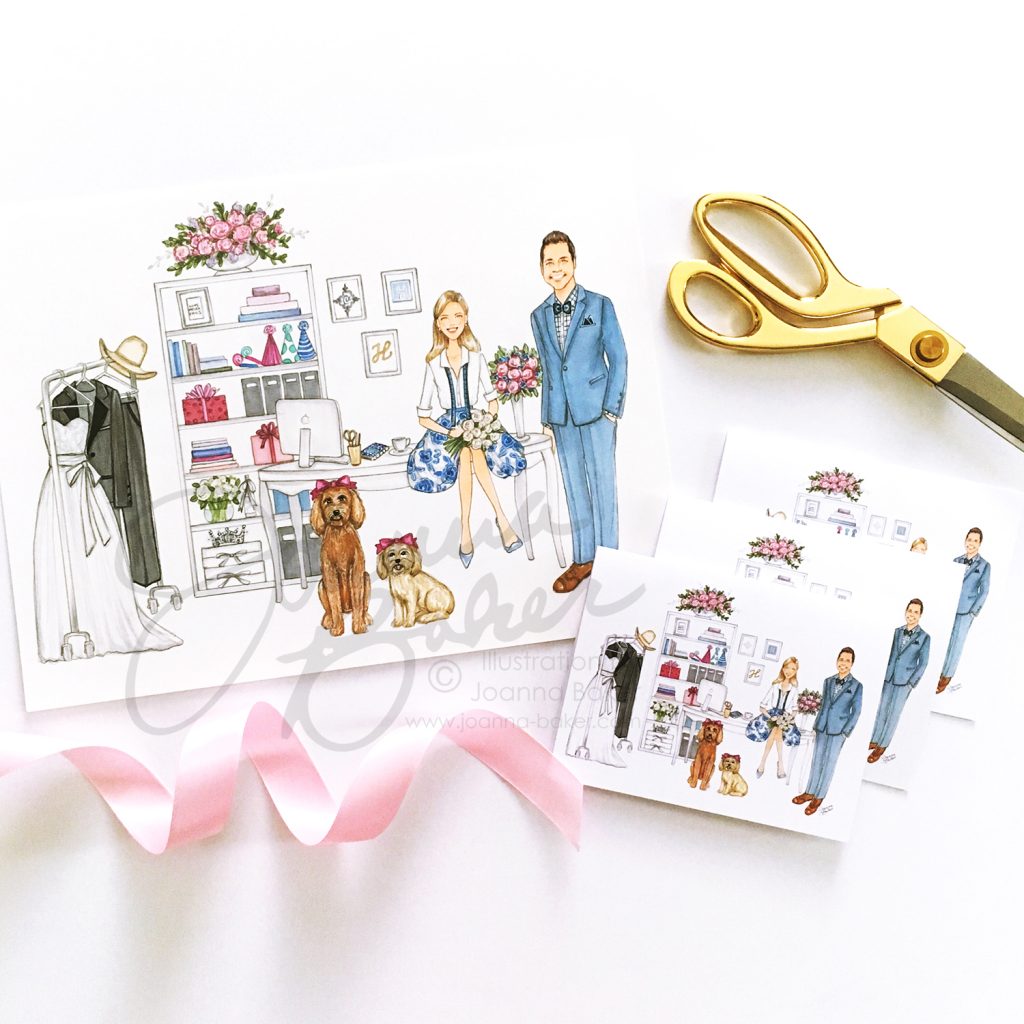 Custom Illustrations by Joanna Baker