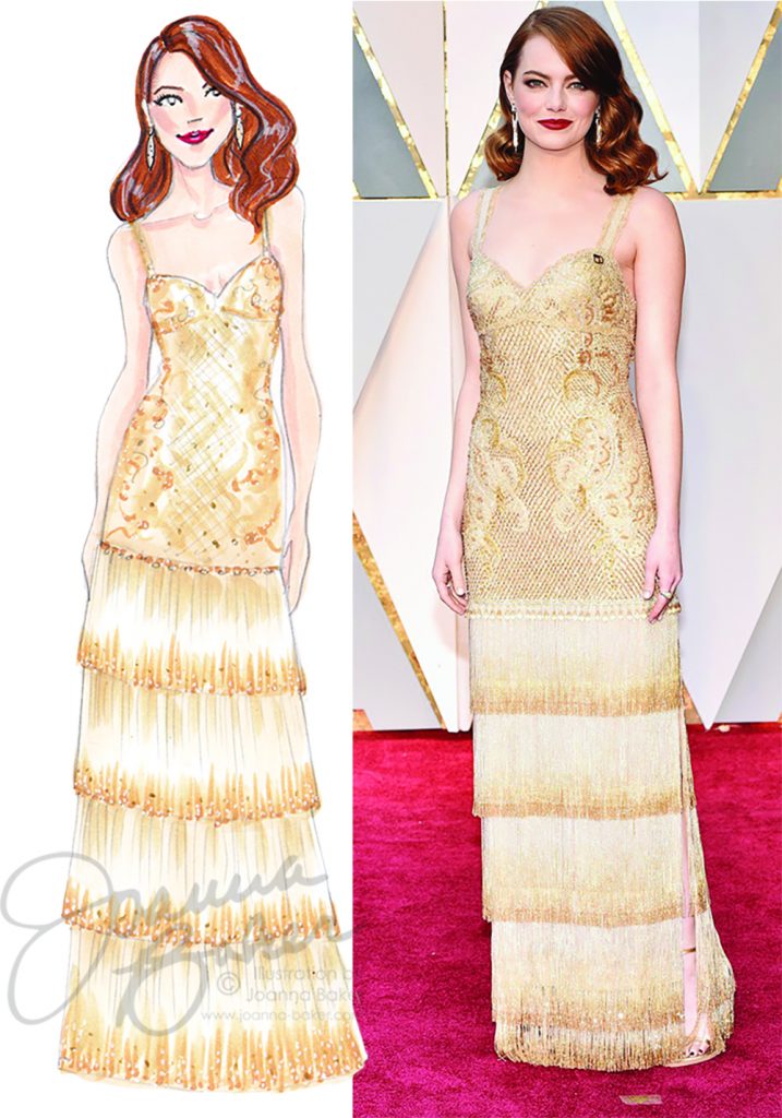 Emma stone oscars outlet 2017