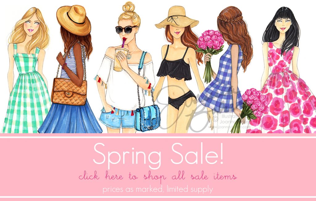 Shop the Spring Illustration Sale by Joanna Baker