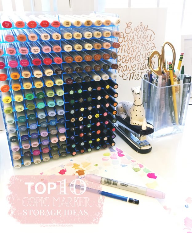 Top 10 Copic Marker Storage Ideas…, Joanna Baker : Fashion & Lifestyle  Illustrations