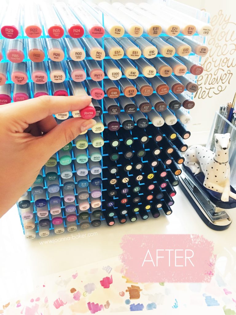 Top 10 Copic Marker Storage Ideas…  Joanna Baker : Fashion & Lifestyle  Illustrations