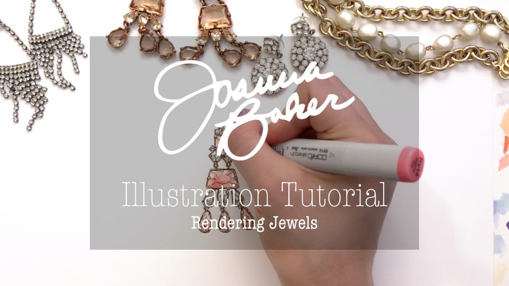 Illustration Tutorials by Joanna Baker - How to Draw Jewels