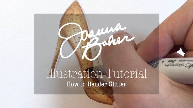 Joanna Baker Illustration - How to Draw Glitter