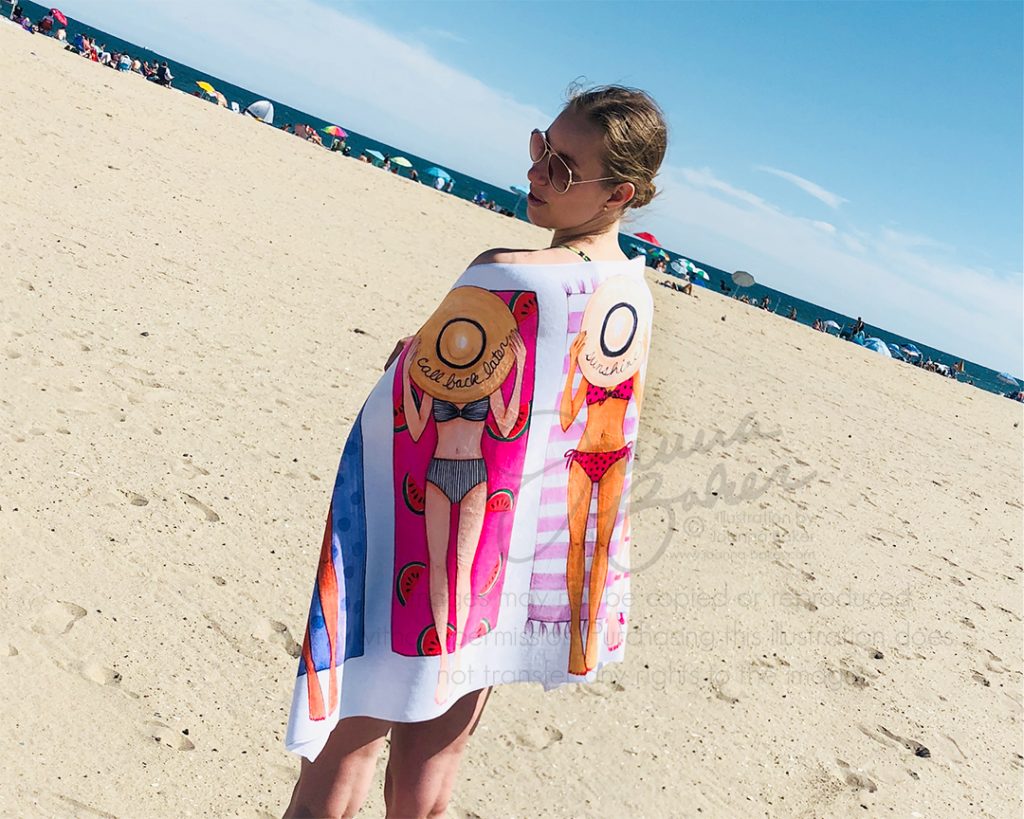 Summer Beach Towels by Joanna Baker