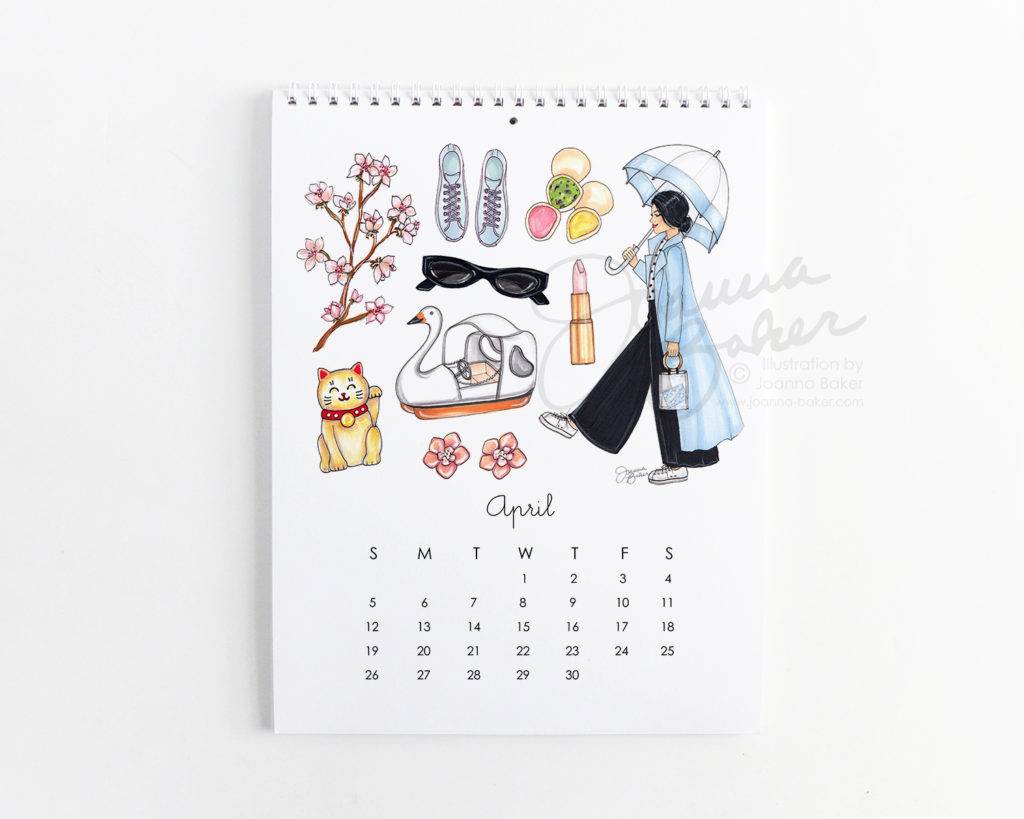 Favorite Things 2020 Calendar by Joanna Baker