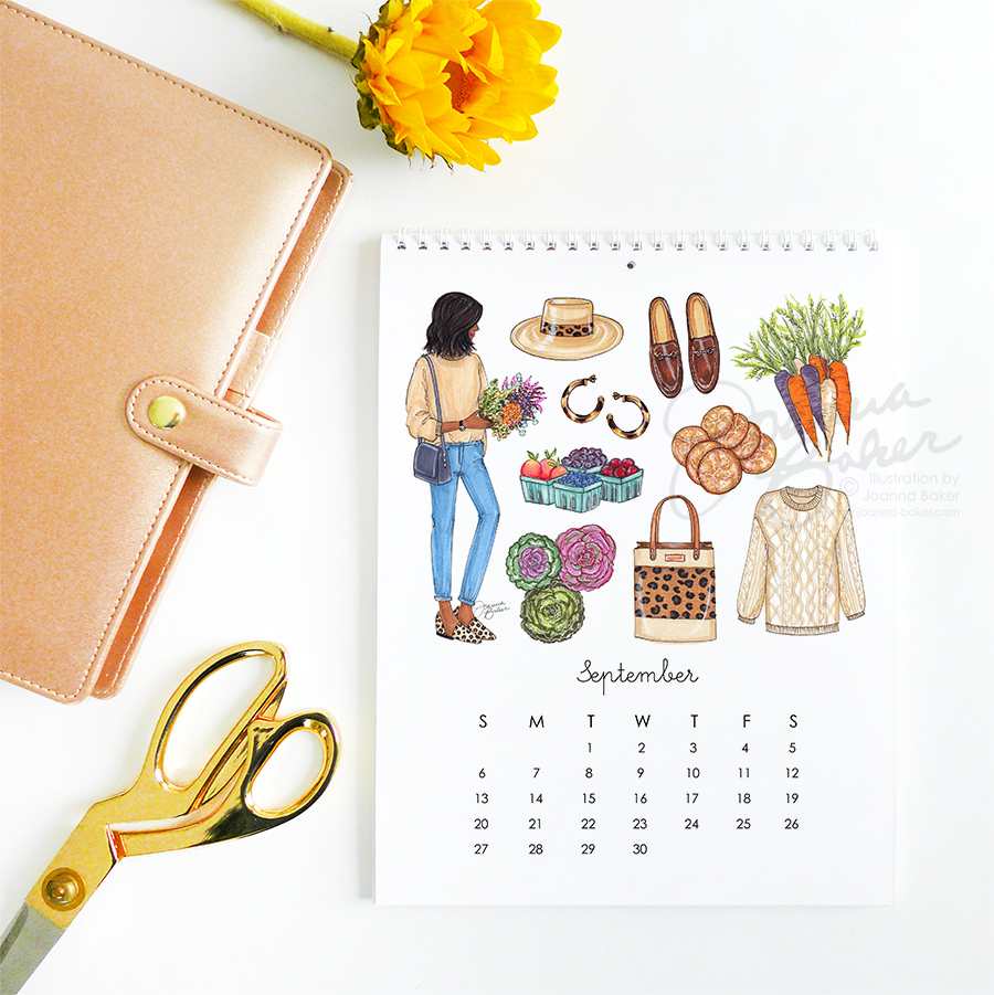 Favorite Things 2020 Calendar by Joanna Baker