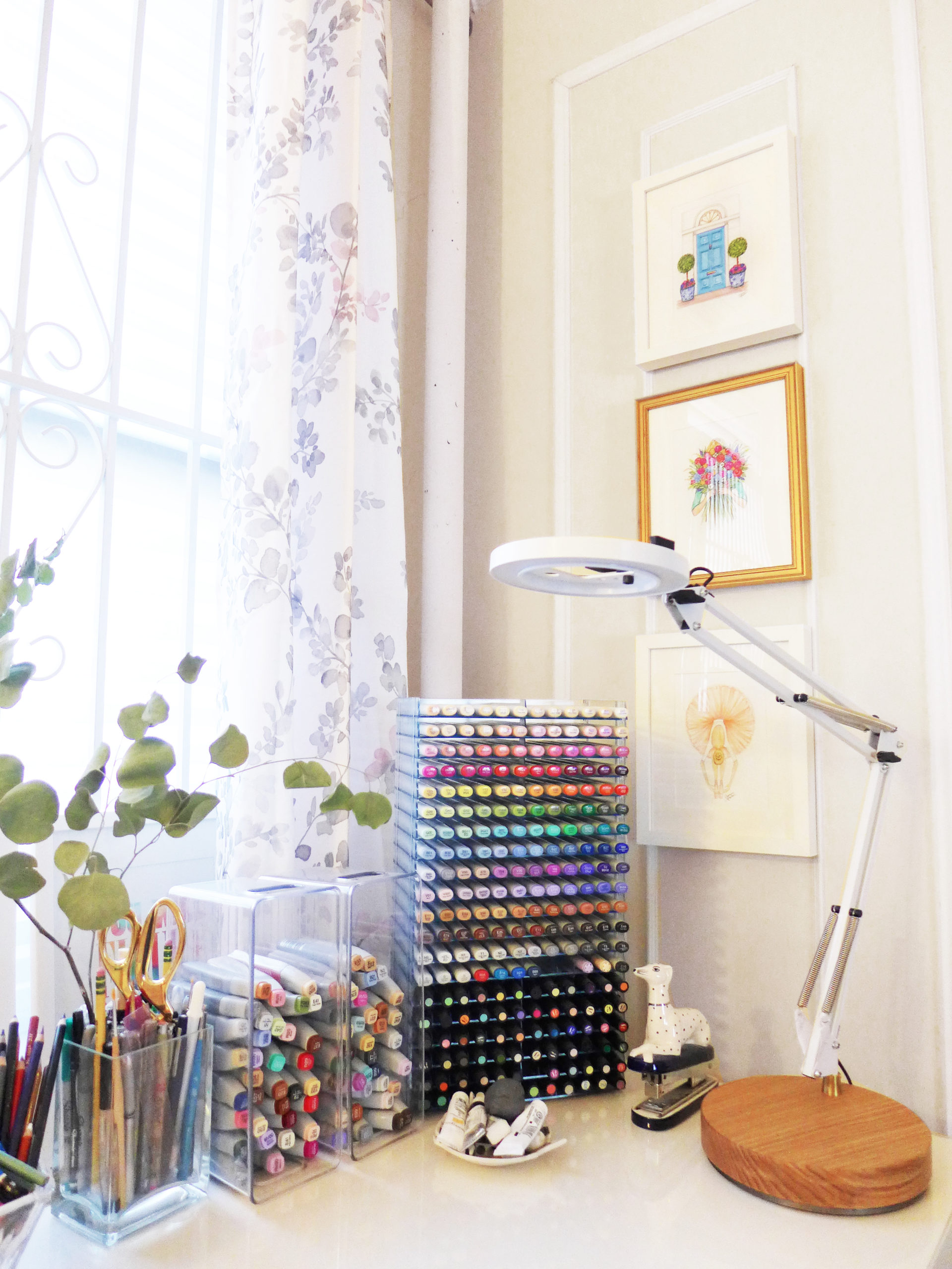 Joanna Baker Illustration Home Studio