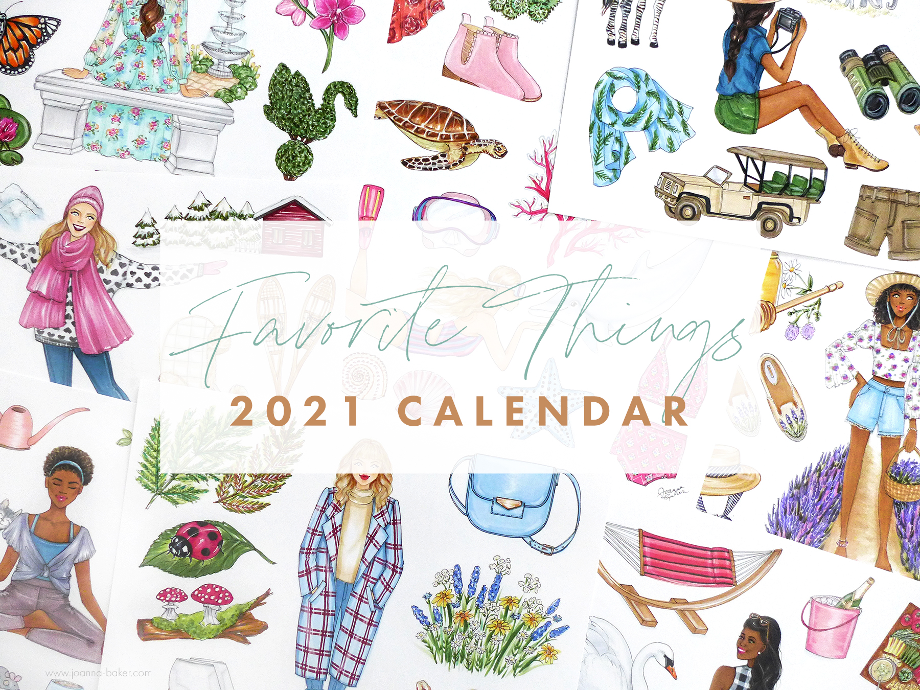 Favorite Things Calendar Preview Joanna Baker Fashion & Lifestyle