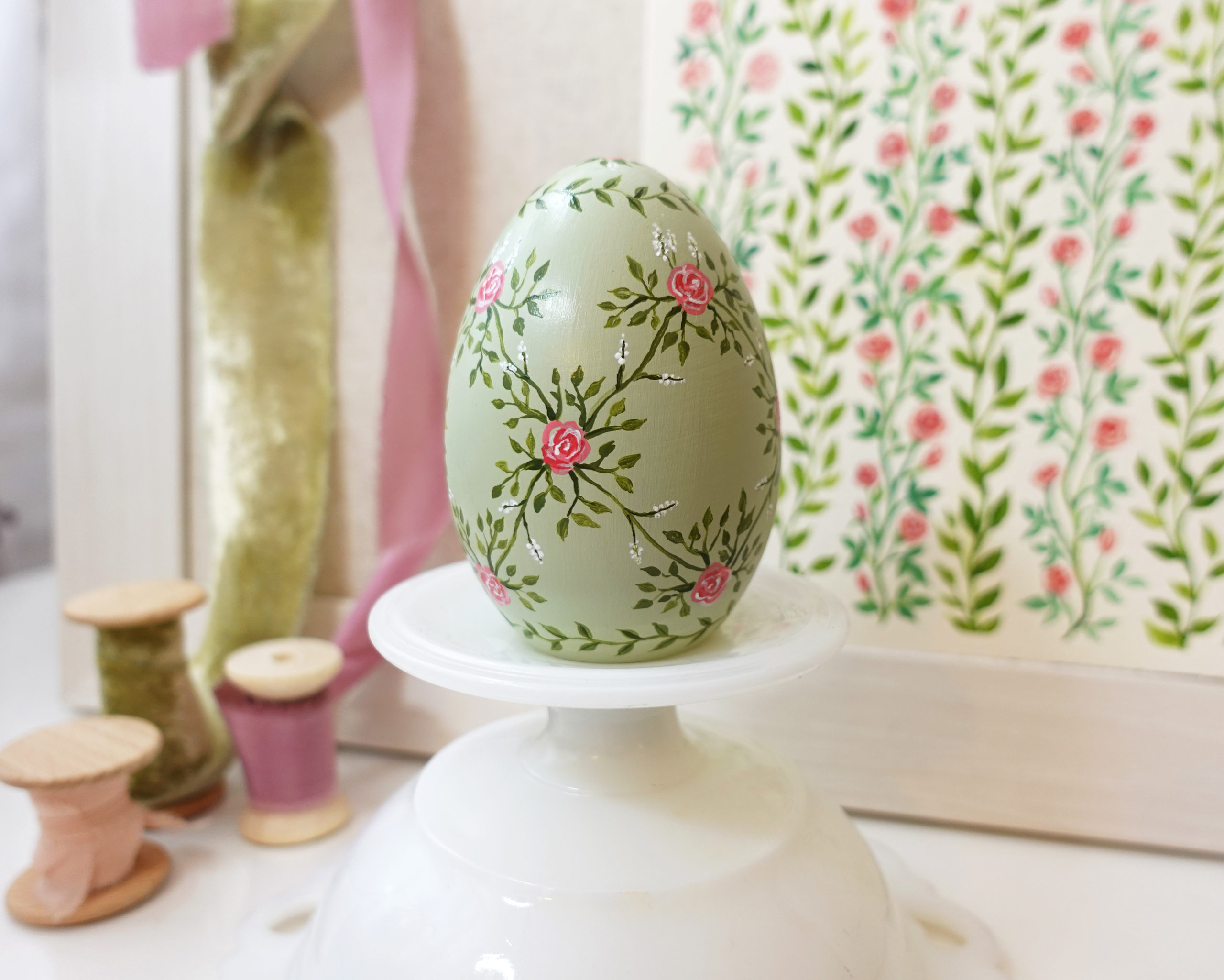 Hand-Painted Heirloom Easter Eggs by Joanna Baker