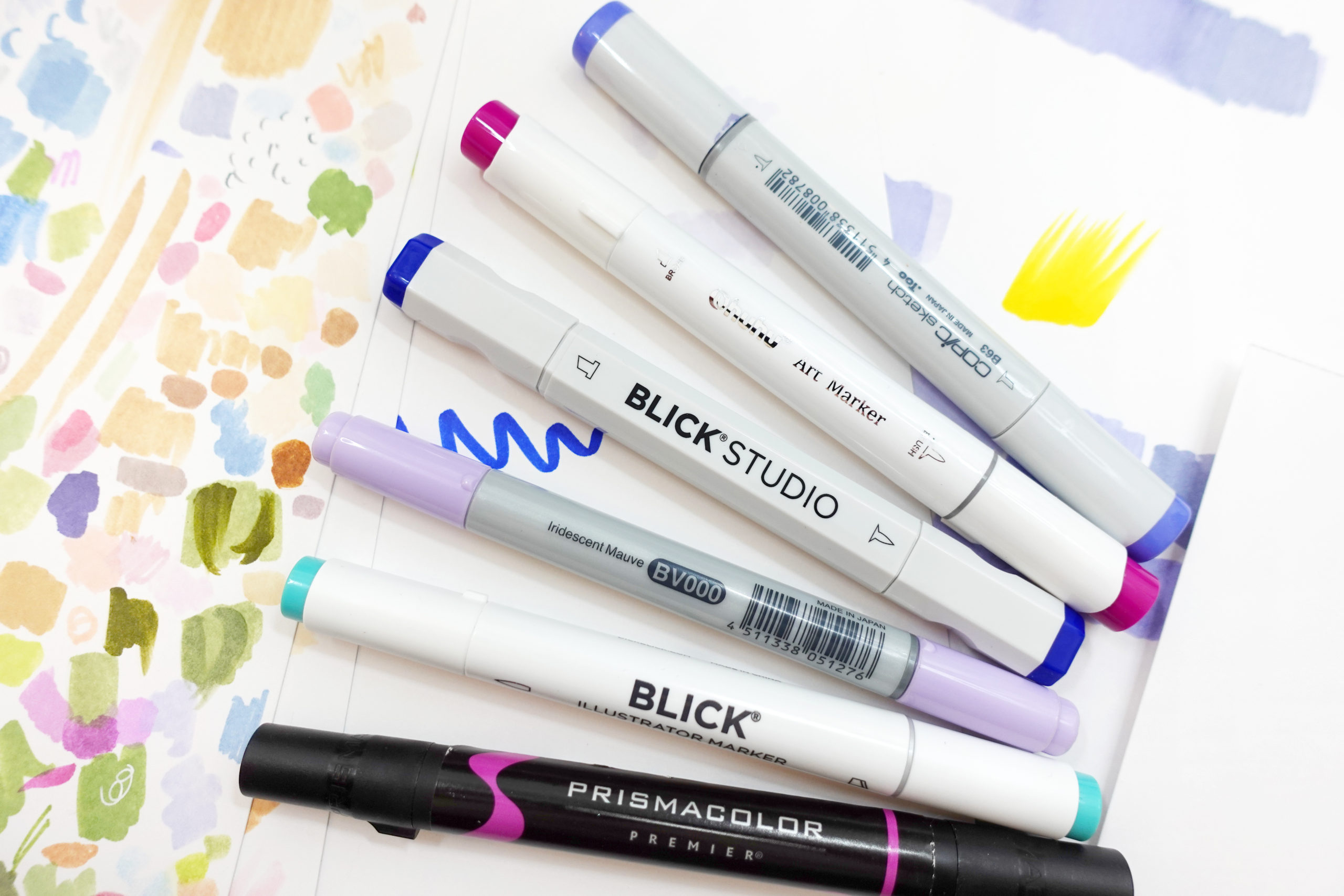 Prismacolor Premier Dual-Ended Brush Tip Markers and Sets, BLICK Art  Materials in 2023