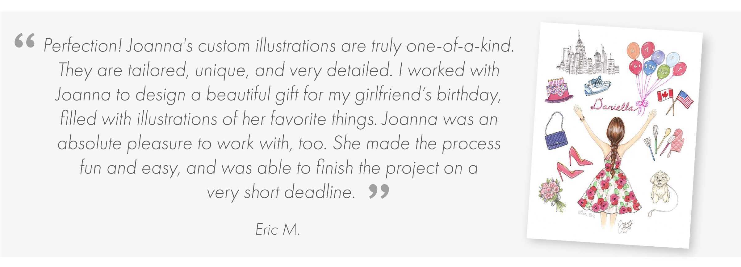 What Custom Illustration Clients Are Saying About Joanna Baker Illustration