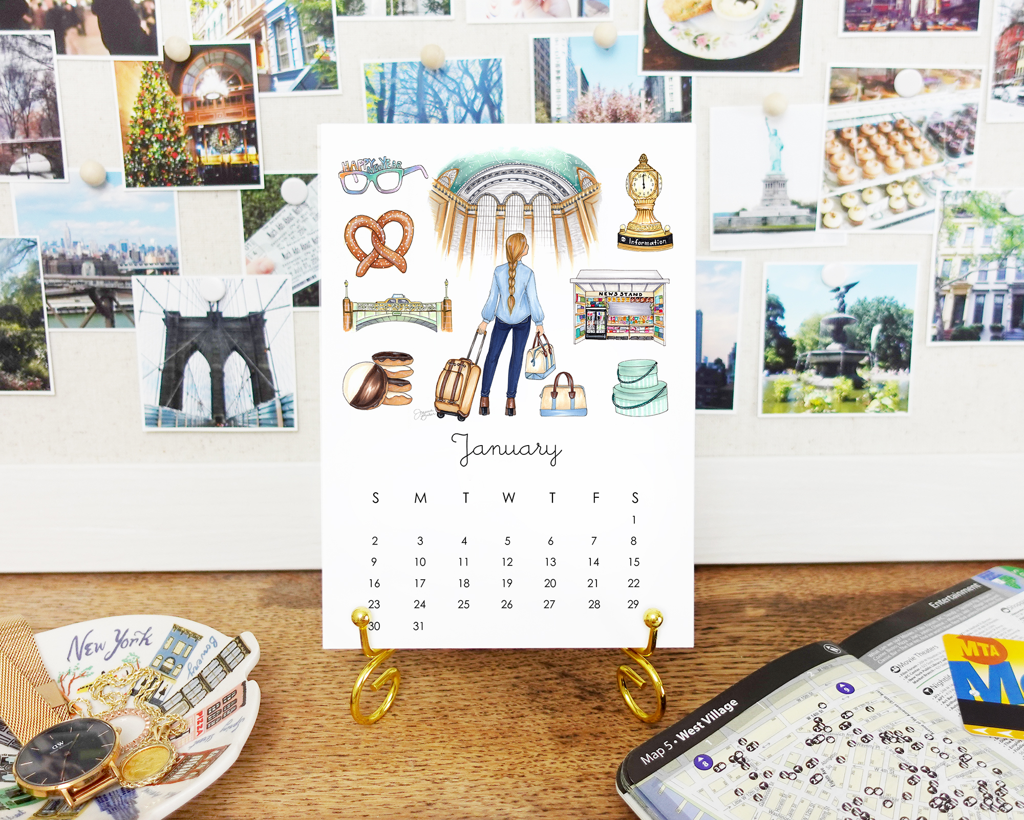 Favorite Things 2022 Calendar by Joanna Baker