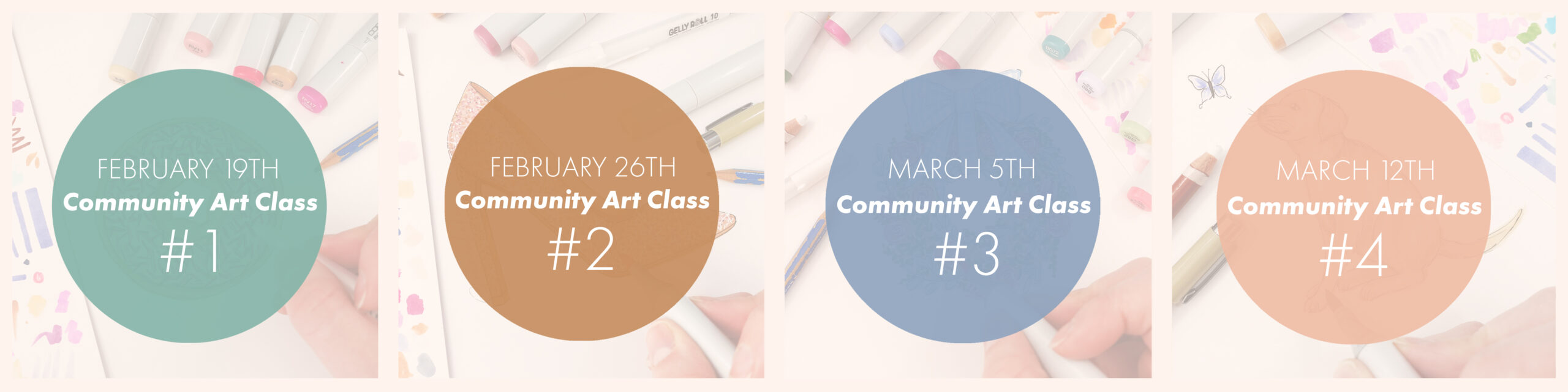 Community Art Class 2023 by Joanna Baker