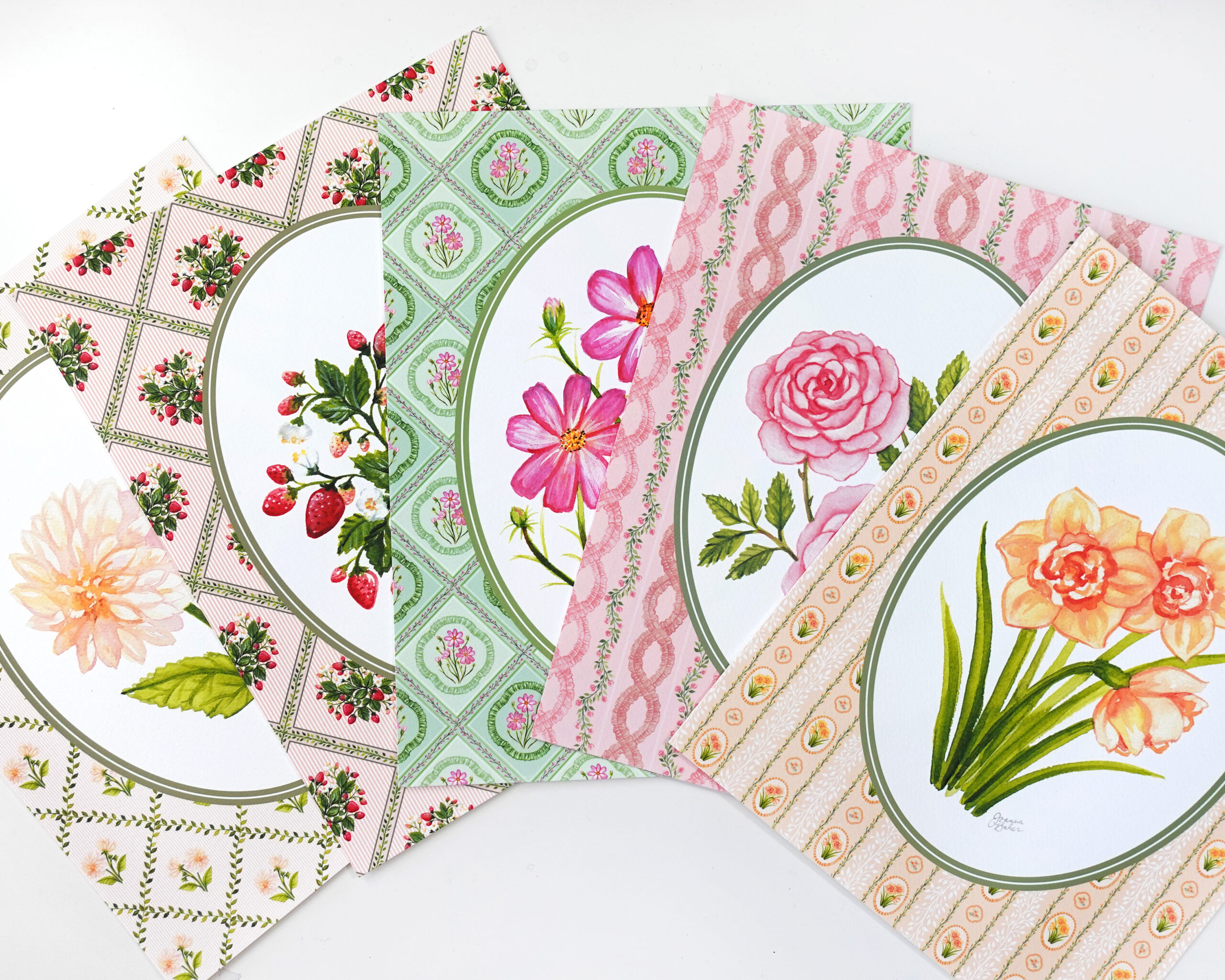 Garden Medallion Collection by Joanna Baker