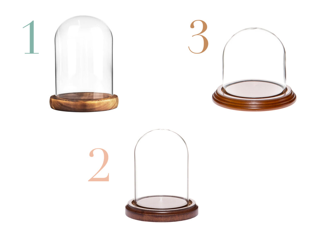 Cloche Options for Heirloom Egg Displays