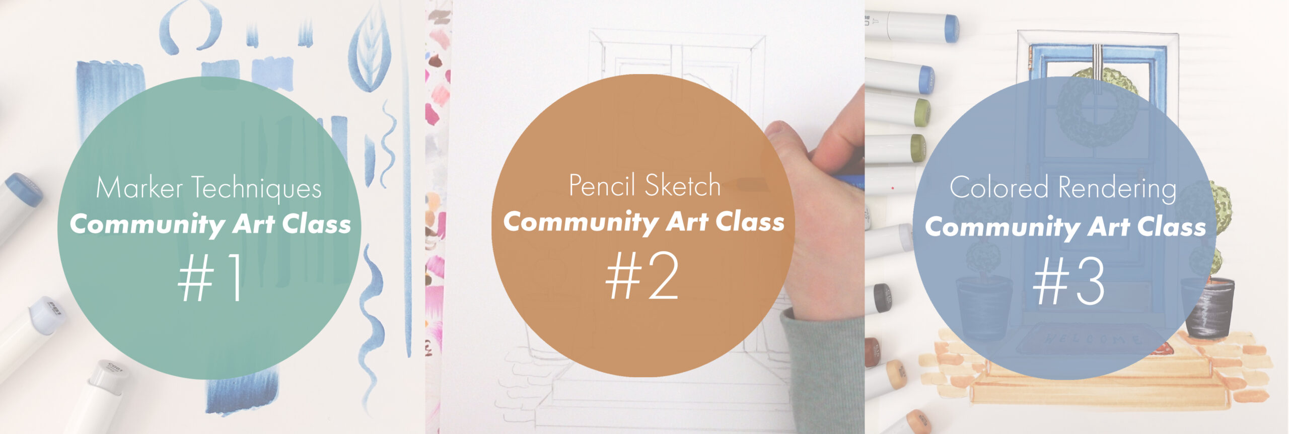 Community Art Class Preview