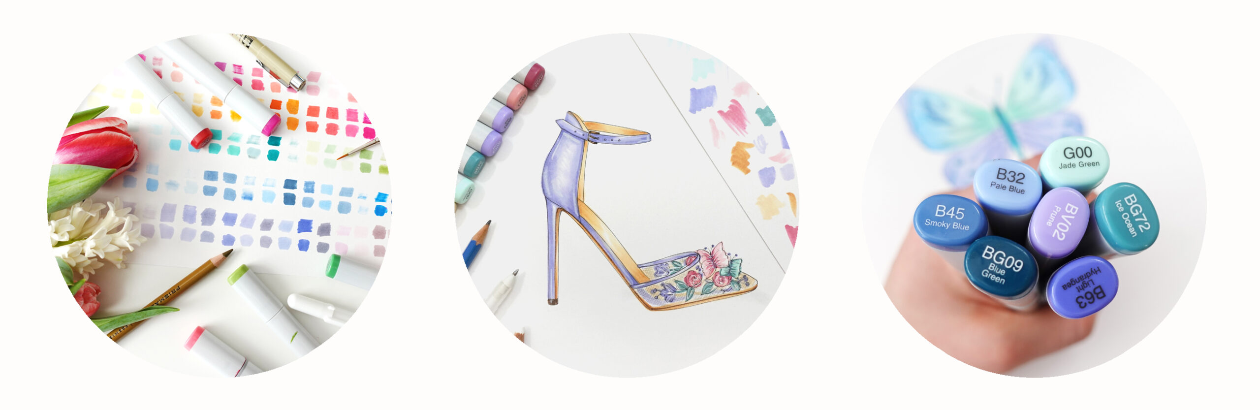 Illustrations & Art Supplies by Joanna Baker