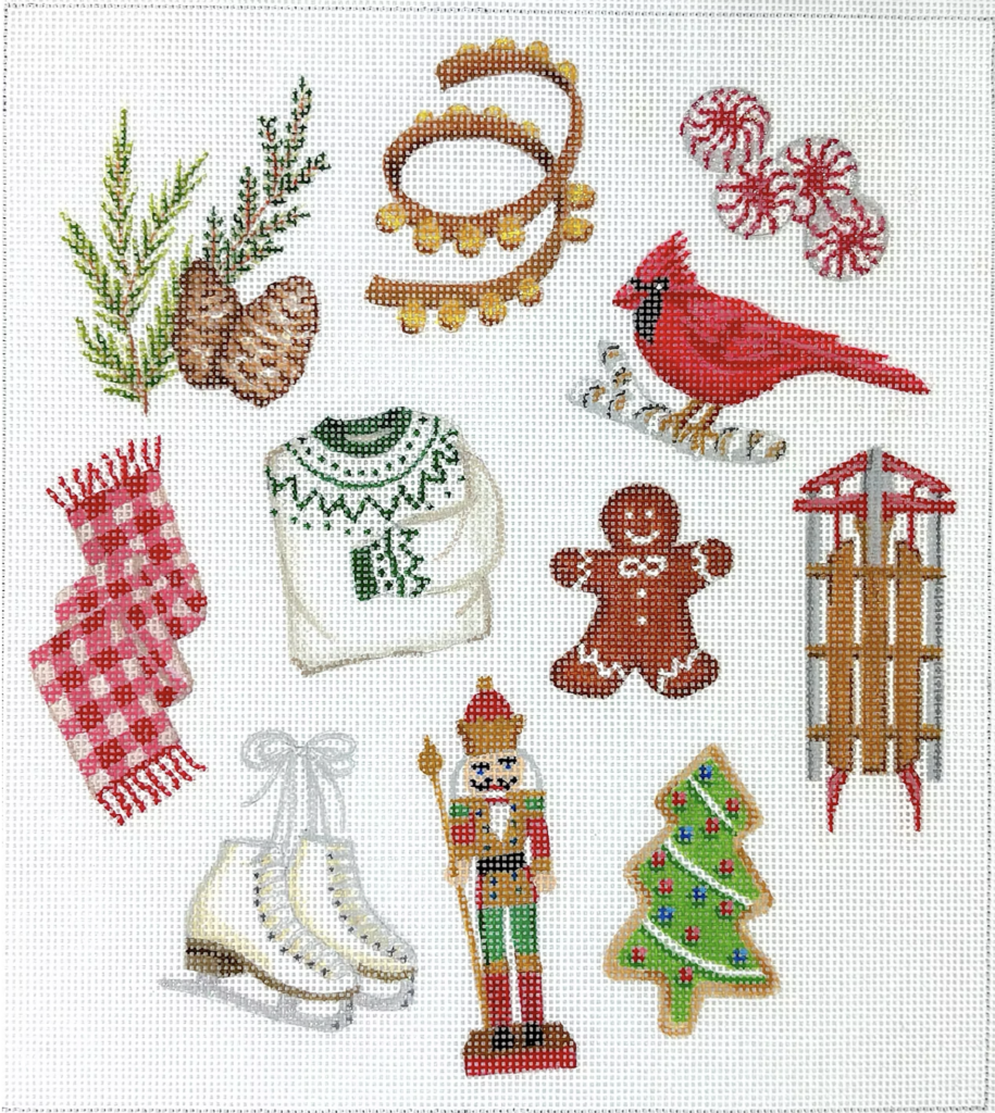Joanna Baker Needlepoint Canvas with Kate Dickerson
