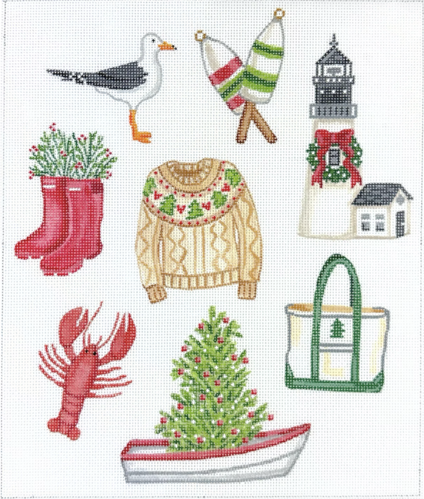 Joanna Baker Needlepoint Canvas with Kate Dickerson
