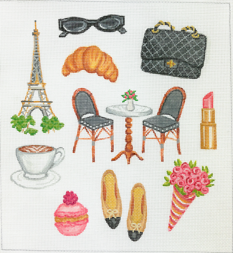 Joanna Baker Needlepoint Canvas with Kate Dickerson